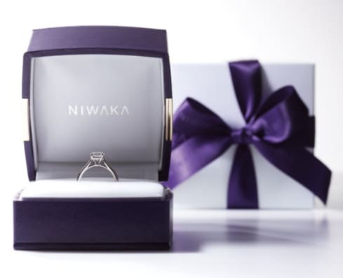 NIAWAKA 婚約指輪 結 ボックス