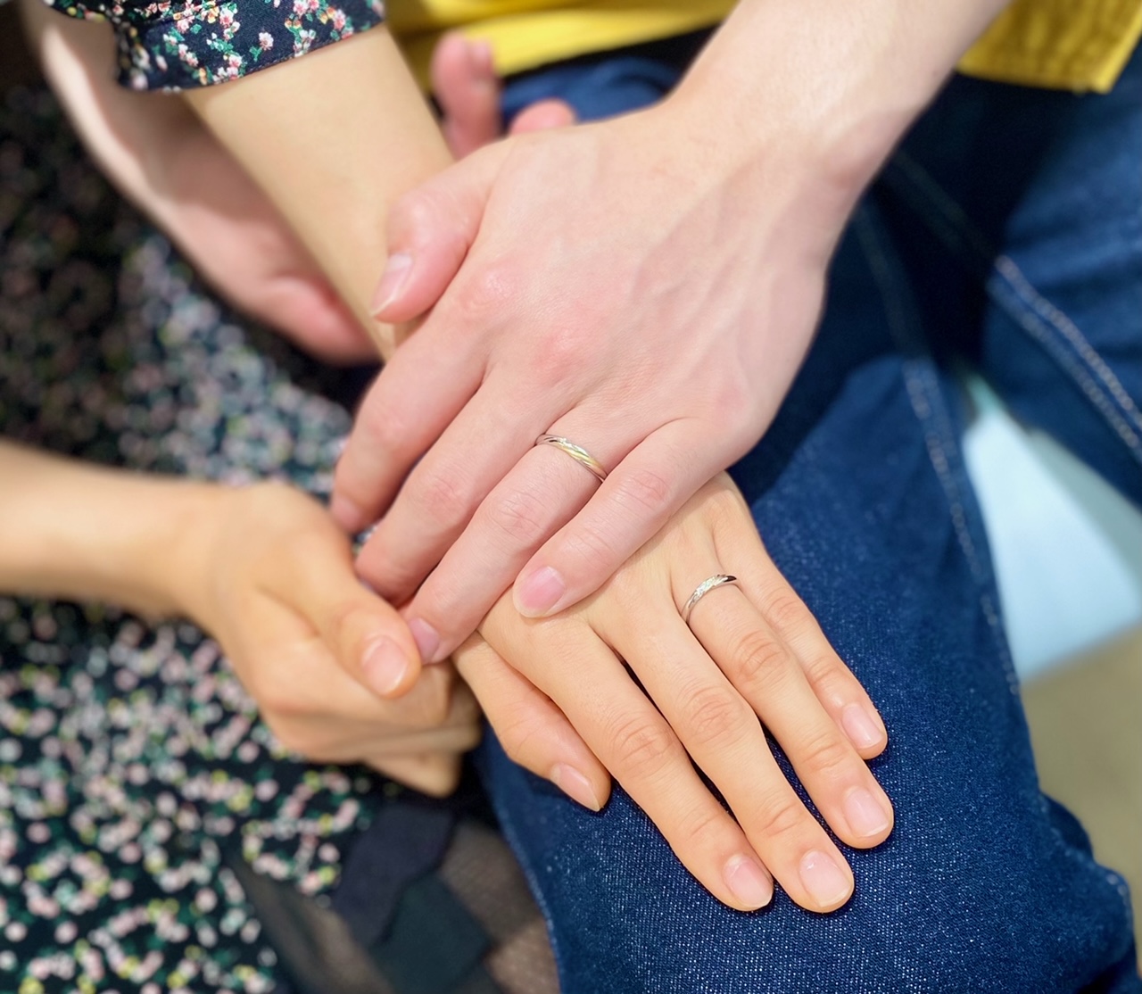 総曲輪店 カップルレポート エルサカエブライダル 富山 金沢 結婚指輪 婚約指輪 ブライダルリングの正規販売店