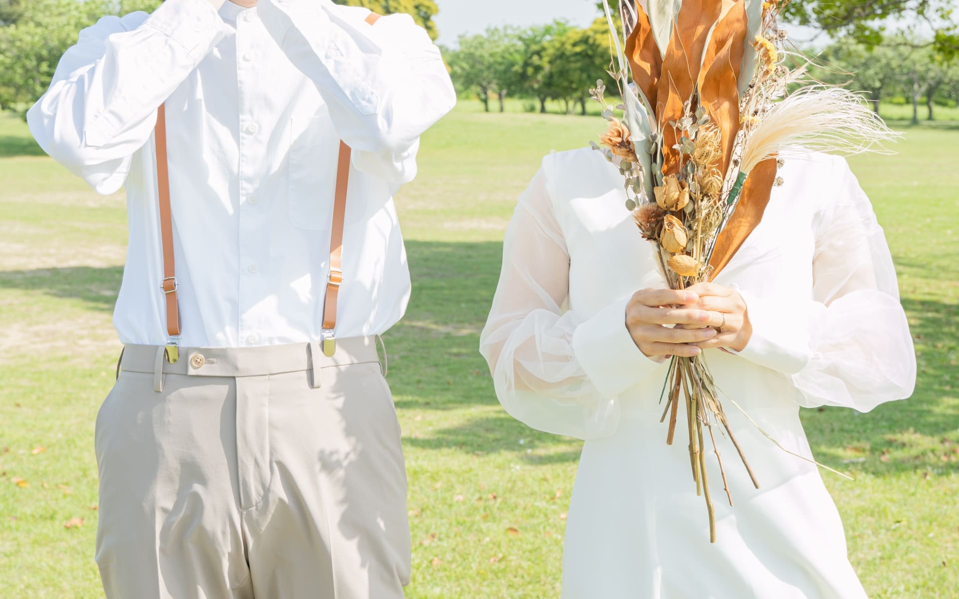 ナチュラルテイストの結婚式